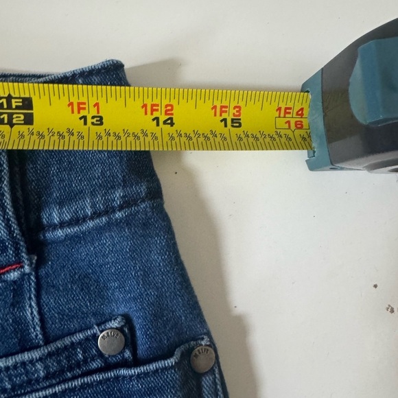 Maeve by Anthropologie Wide-Leg Cropped Denim Pants Size 30 Dark Wash - Picture 10 of 14